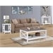 Gray Oak-White