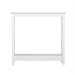 Saint Birch Lambert Modern Farmhouse 4-Piece White Table Set