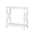 Saint Birch Lambert Modern Farmhouse 4-Piece White Table Set