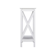 Saint Birch Lambert Modern Farmhouse 4-Piece White Table Set