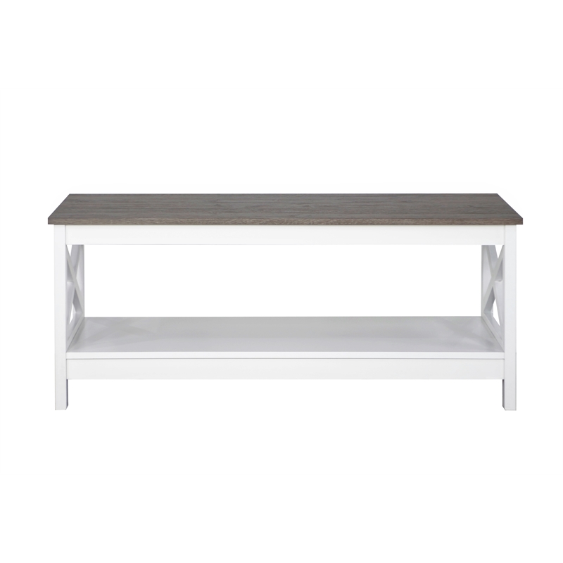 Saint Birch Lambert Modern Farmhouse 4-Piece White Table Set