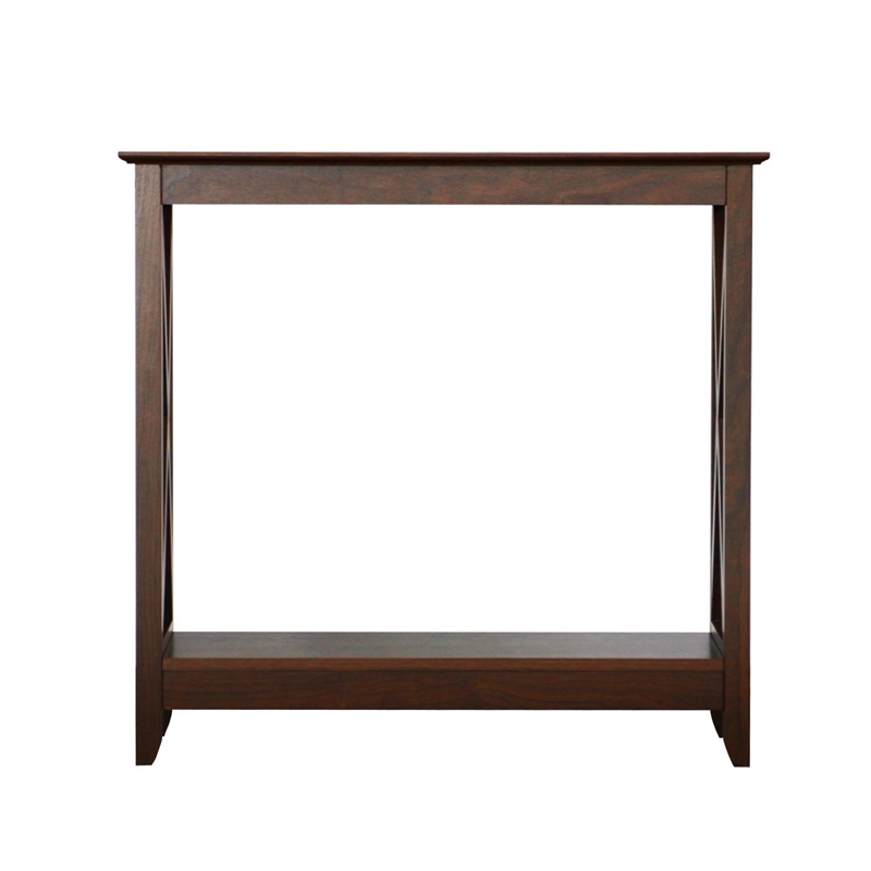 Saint Birch Lambert Modern Farmhouse 4-Piece Rosewood Grain Table Set