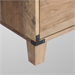 Saint Birch Cambridge Casual Farmhouse Rustic Oak Pedestal Desk