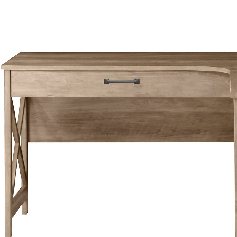 Saint Birch Alaska Modern Farmhouse L-Shaped Desk with Drawer