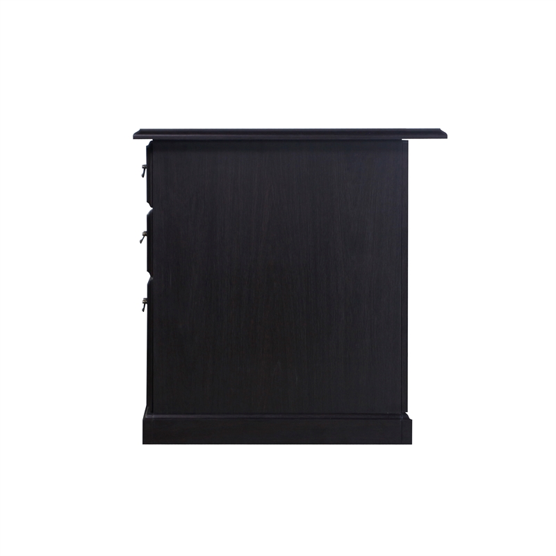 Saint Birch Azuela Espresso 65 Inches Executive Desk