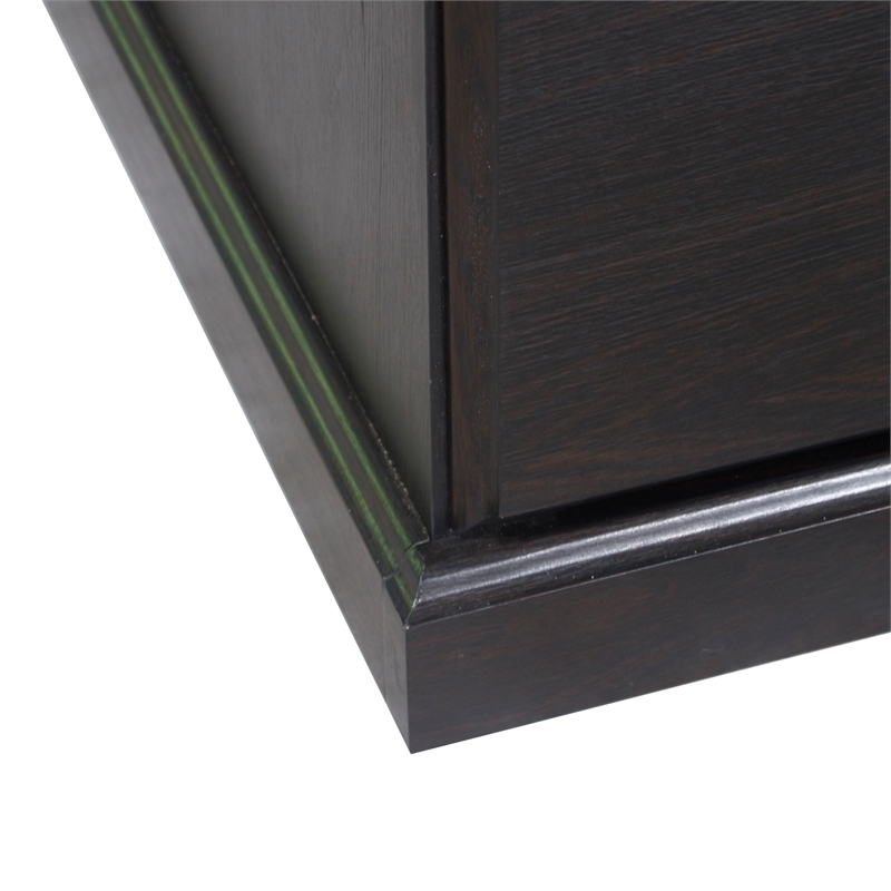 Saint Birch Azuela Espresso 65 Inches Executive Desk