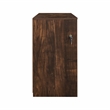 Saint Birch Elma 2-Drawer Modern Wood File Cabinet in Brown Rustic Oak