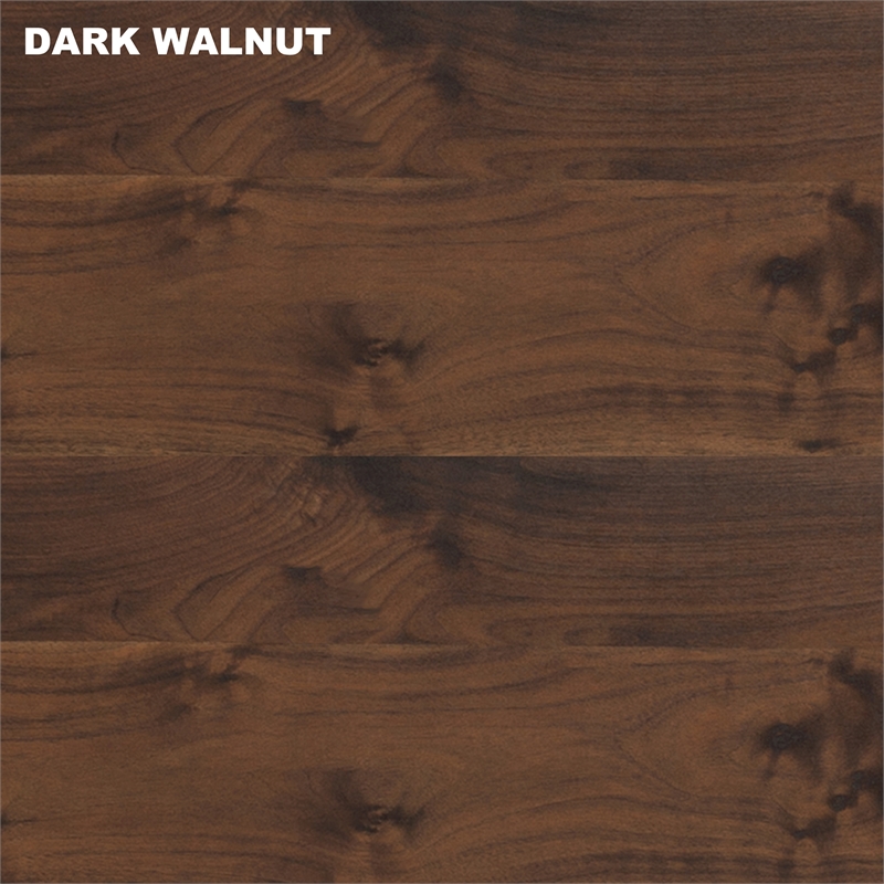 Saint Birch Engineered Wood Contemporary Lateral Filing Cabinet in Dark Walnut