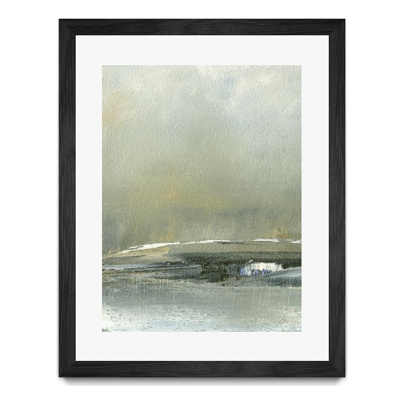 Giant Art 24x32 Wander III Matted and Framed in Multi-Color