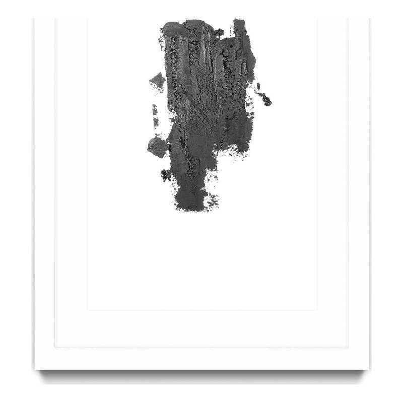 Giant Art 24x36 Coal I Matted and Framed in Multi-Color