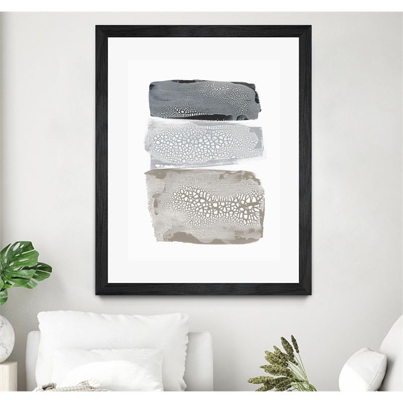 Giant Art 24x32 Sparkling Together II Matted and Framed in Multi-Color