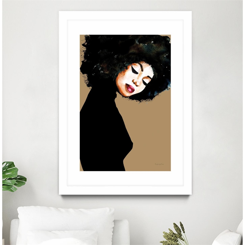 Giant Art 24x36 Soul Matted and Framed in Multi-Color