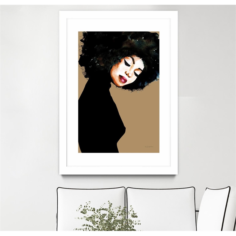 Giant Art 24x36 Soul Matted and Framed in Multi-Color