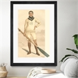 Giant Art 24x36 Vanity Fair Rowing Matted and Framed in Multi-Color