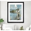 Giant Art 30x40 Spatial Composition 28.12.2018 Matted and Framed in Multi-Color