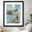 Giant Art 30x40 Spatial Composition 28.12.2018 Matted and Framed in Multi-Color
