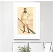 Giant Art 24x36 Vanity Fair Rowing Matted and Framed in Multi-Color