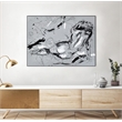 Giant Art Canvas  40x30 Nude Figure 3 Framed in Multi-Color