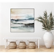 Giant Art Canvas  30x30 Dusk Fall I Framed in Multi-Color