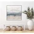 Giant Art Canvas  30x30 Serene Feeling Framed in Multi-Color