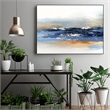 Giant Art Canvas  40x30 Into The Forest Framed in Multi-Color