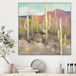 Giant Art Canvas  20x20 High Desert I Framed in Multi-Color