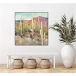 Giant Art Canvas  20x20 High Desert I Framed in Multi-Color