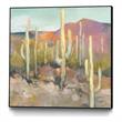 Giant Art Canvas  20x20 High Desert I Framed in Multi-Color