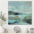 Giant Art Canvas  20x20 Blue Lagoon Framed in Multi-Color