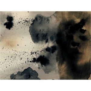 Giant Art 72x54 Ember II Fine Art Giant Canvas Print in Multi-Color