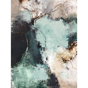 Giant Art 72x54 Great Green Fine Art Giant Canvas Print in White