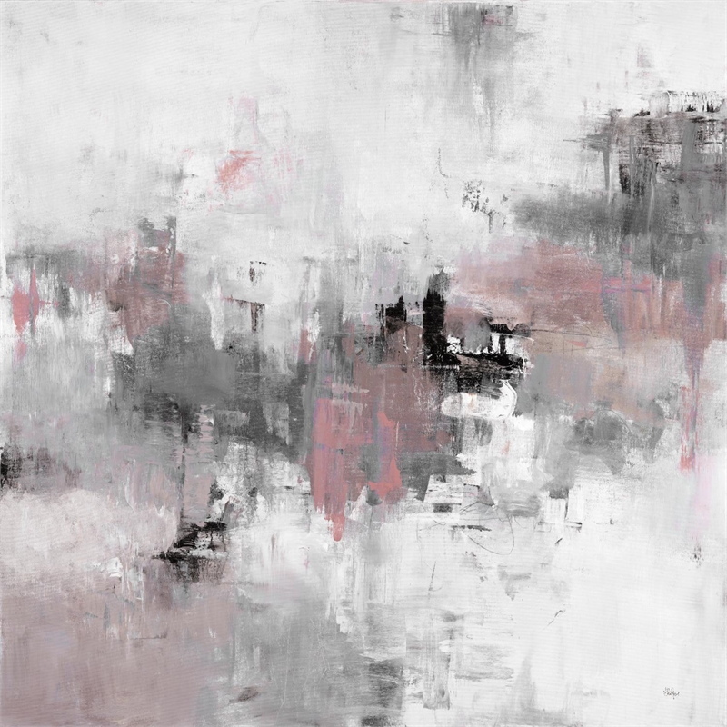 Giant Art 54x54 Refocus And Restart Fine Art Giant Canvas Print in Pink