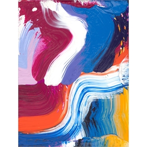 Giant Art 72x54 Just a wee one Fine Art Giant Canvas Print in Pink