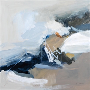 Giant Art 72x72 Surfacing Fine Art Giant Canvas Print in White