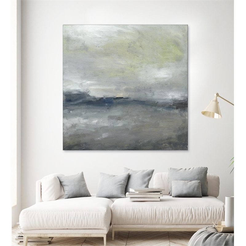 Giant Art 54x54 Along the Island III Fine Art Giant Canvas Print in Multi-Color