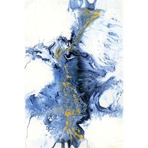 Giant Art 84x54 UNTITLEDIV Fine Art Giant Canvas Print in White