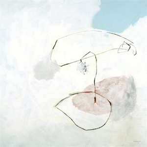 Giant Art 84x84 Sweet Solitude Fine Art Giant Canvas Print in White