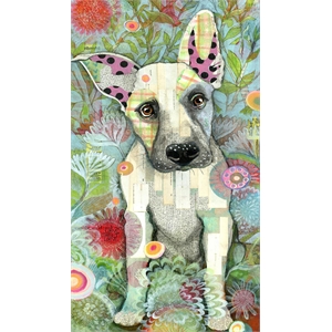 Giant Art 84x48 Zo Zo Girl Fine Art Giant Canvas Print in Multi-Color