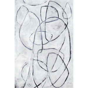 Giant Art 72x48 Suspended Time Fine Art Giant Canvas Print in White