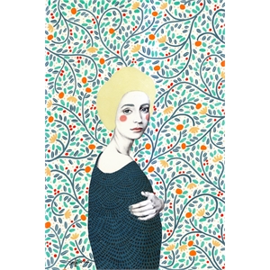 Giant Art 72x48 Helena Fine Art Giant Canvas Print in Yellow