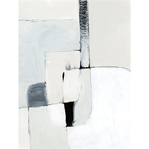 Giant Art 72x54 Soft Spoken I Fine Art Giant Canvas Print in White