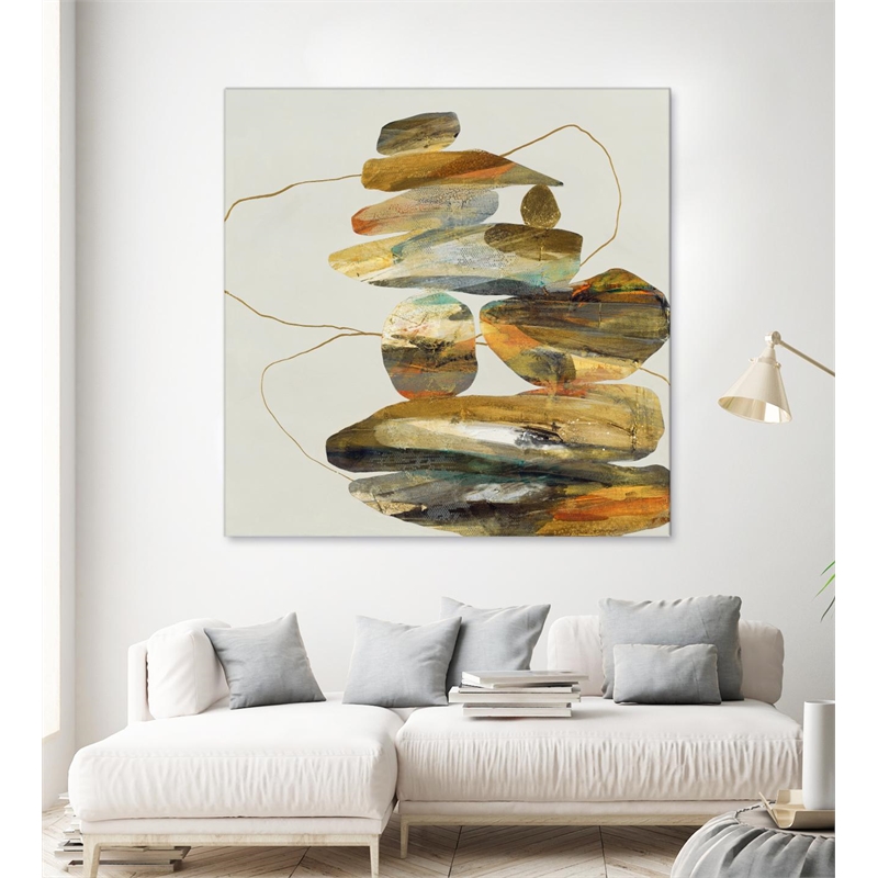 Giant Art 54x54 Standing Tall Fine Art Giant Canvas Print in Multi-Color