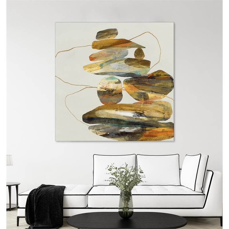 Giant Art 54x54 Standing Tall Fine Art Giant Canvas Print in Multi-Color