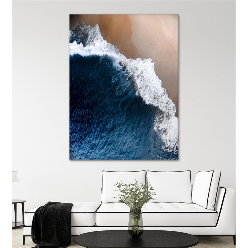 Giant Art 72x54 From Above 8 Fine Art Giant Canvas Print in Multi-Color