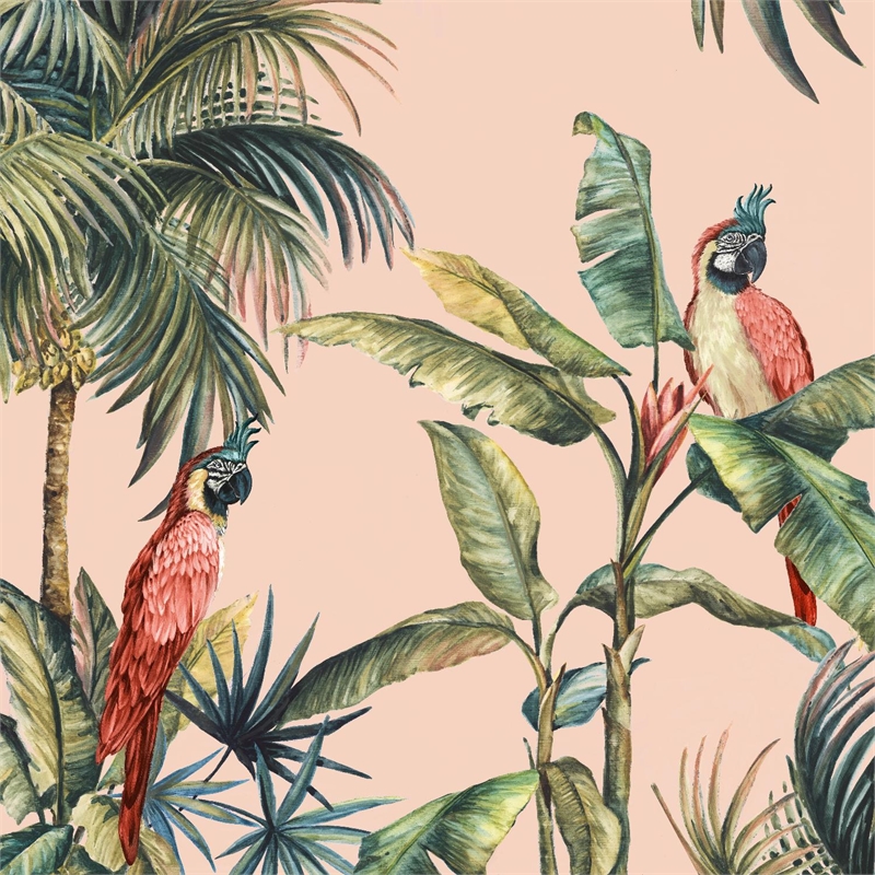 Giant Art 54x54 Tropicano II Fine Art Giant Canvas Print in Multi-Color