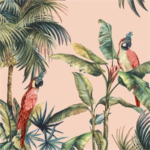 Giant Art 54x54 Tropicano II Fine Art Giant Canvas Print in Multi-Color