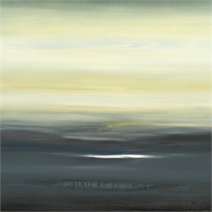 Giant Art 72x72 Land of Serenity II Fine Art Giant Canvas Print in Yellow