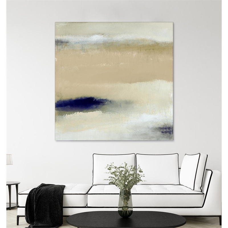 Giant Art 72x72 Night Comes Through I Fine Art Giant Canvas Print in Multi-Color