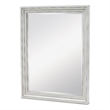 Sea Wind Florida Monaco Rectangle Coastal Wood Mirror in White