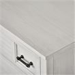 Sea Wind Florida Surfside Wood Chest with 5 Drawers in White